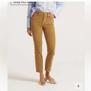 Women's High-Rise Straight Leg Jeans — Tan